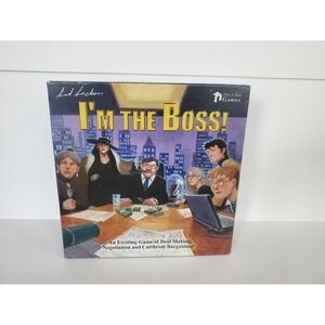I'm The Boss! Board Game 2013 Pieces Still Sealed Gryphon Vintage. Cards Sealed!
